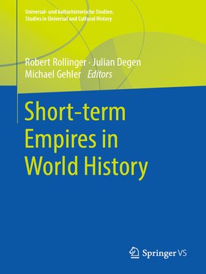 cover image of Short-term Empires in World History